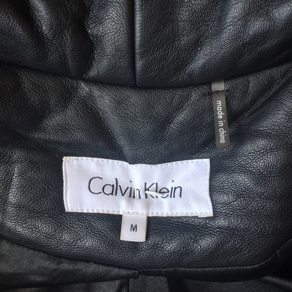 Calvin Klein hooded wool blend jacket - Picture 6 of 8